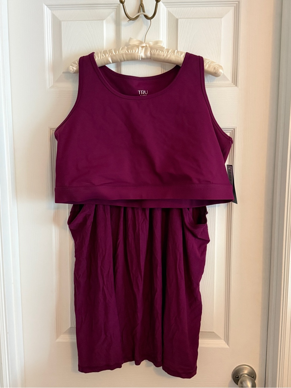 NWT Torrid Tru Performance Cotton Modal Tank and Bra 2-in-1 - Picture 7 of 7